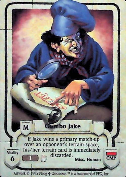 Guardians CCG | Gumbo Jake - Dagger Isle | The Nerd Merchant