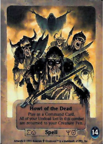 Guardians CCG | Howl of the Dead - Dagger Isle | The Nerd Merchant