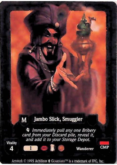 Guardians CCG | Jambo Slick, Smuggler - Dagger Isle | The Nerd Merchant