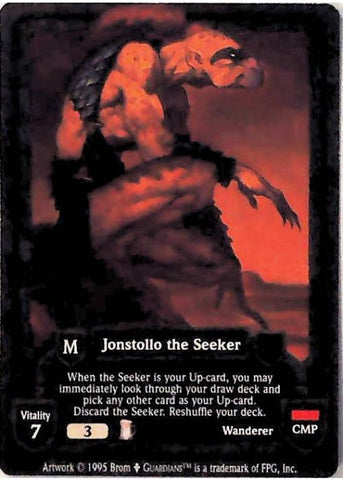 Guardians CCG | Jonstollo the Seeker - Dagger Isle | The Nerd Merchant