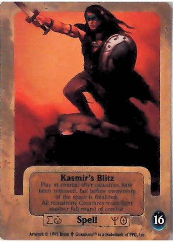 Guardians CCG | Kasmir's Blitz - Dagger Isle | The Nerd Merchant