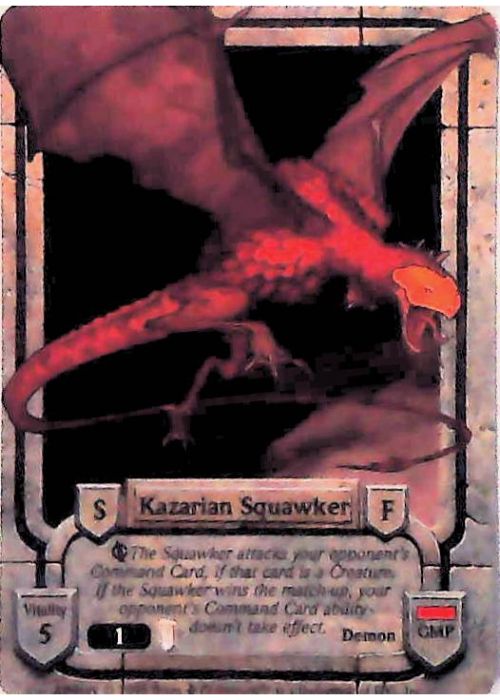 Guardians CCG | Kazarian Squawker - Dagger Isle | The Nerd Merchant