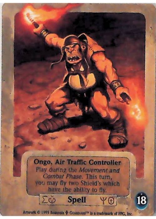 Guardians CCG | Ongo, Air Traffic Controller - Dagger Isle | The Nerd Merchant