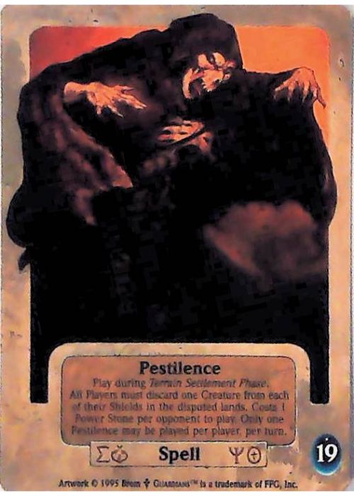 Guardians CCG | Pestilence - Dagger Isle | The Nerd Merchant