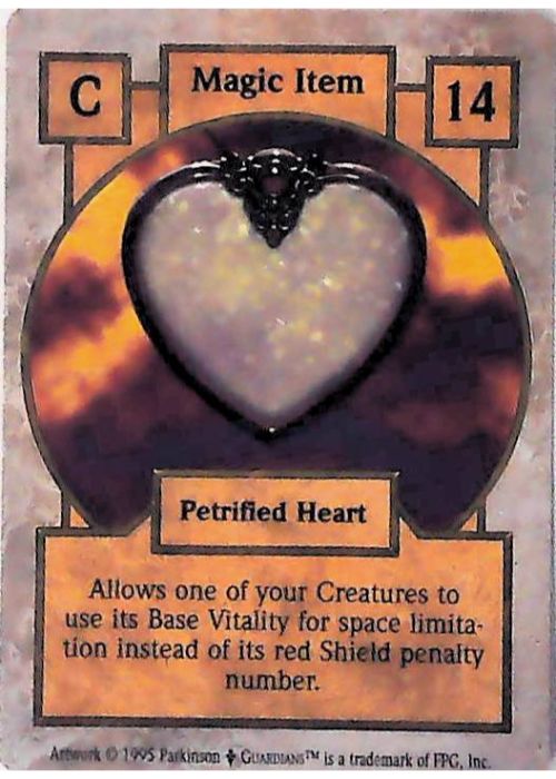 Guardians CCG | Petrified Heart - Dagger Isle | The Nerd Merchant