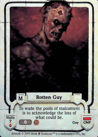 Guardians CCG | Rotten Guy - Dagger Isle | The Nerd Merchant