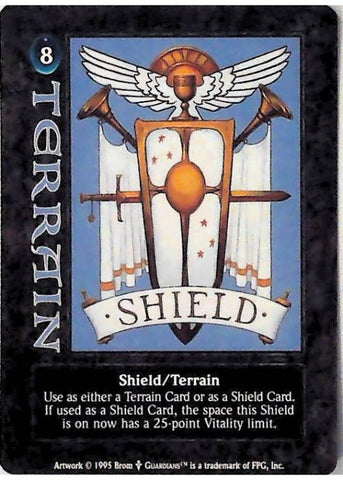 Guardians CCG | Shield/Terrain [Brom's Angelic] - Dagger Isle | The Nerd Merchant