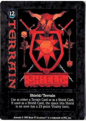 Guardians CCG | Shield/Terrain [Brom's Demonic] - Dagger Isle | The Nerd Merchant