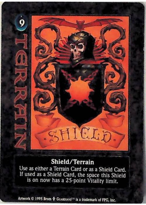 Guardians CCG | Shield/Terrain [Brom's Skull] - Dagger Isle | The Nerd Merchant