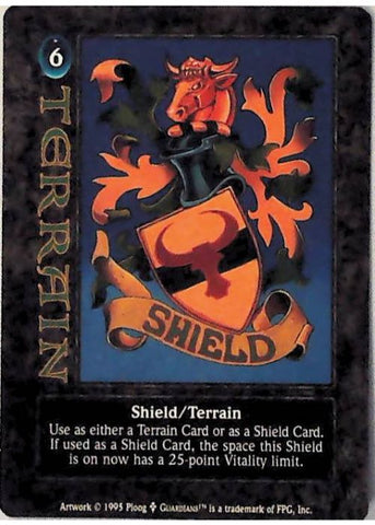 Guardians CCG | Shield/Terrain [Ploog's Ox] - Dagger Isle | The Nerd Merchant