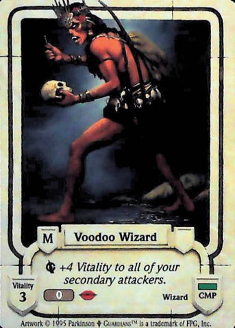 Guardians CCG | Voodoo Wizard - Dagger Isle | The Nerd Merchant