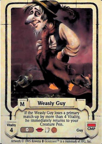 Guardians CCG | Weasly Guy - Dagger Isle | The Nerd Merchant