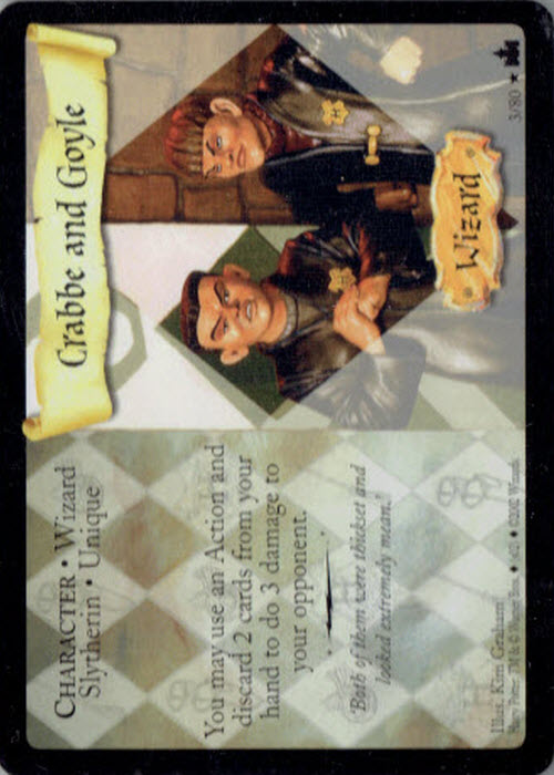 Harry Potter TCG | Crabbe & Goyle - Adventures at Hogwarts #3/80 | The Nerd Merchant