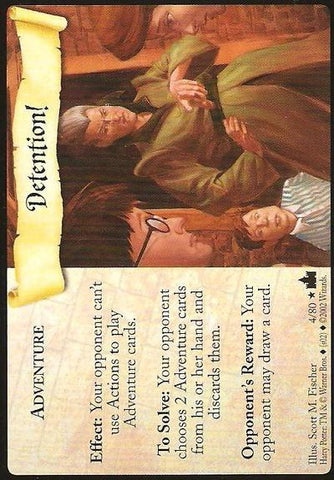 Harry Potter TCG | Detention - Adventures at Hogwarts #4/80 | The Nerd Merchant