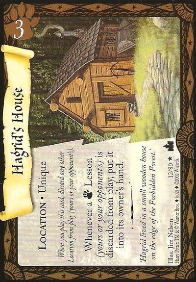 Harry Potter TCG | Hagrid's House - Adventures at Hogwarts #12/80 | The Nerd Merchant