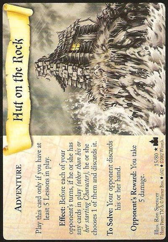 Harry Potter TCG | Hut on a Rock - Adventures at Hogwarts #15/80 | The Nerd Merchant