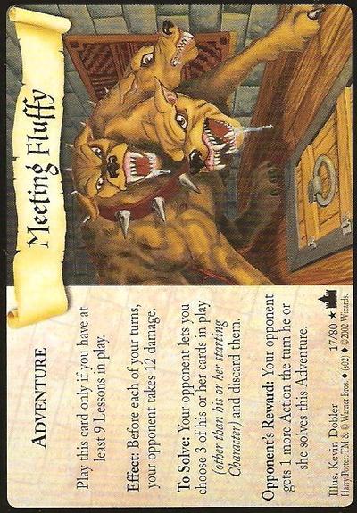 Harry Potter TCG | Meeting Fluffy - Adventures at Hogwarts #17/80 | The Nerd Merchant