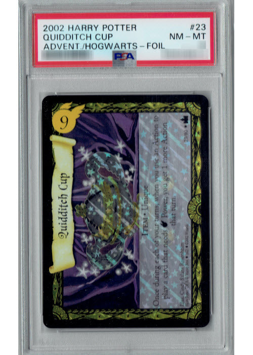 Harry Potter TCG | Quidditch Cup (Foil) [PSA GRADED] - Adventures at Hogwarts #23/80 | The Nerd Merchant