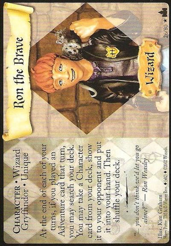 Harry Potter TCG | Ron the Brave - Adventures at Hogwarts #26/80 | The Nerd Merchant