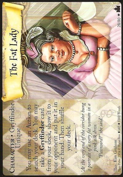 Harry Potter TCG | The Fat Lady - Adventures at Hogwarts #28/80 | The Nerd Merchant