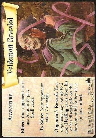 Harry Potter TCG | Voldemort Revealed - Adventures at Hogwarts #29/80 | The Nerd Merchant