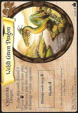 Harry Potter TCG | Welsh Green Dragon - Adventures at Hogwarts #30/80 | The Nerd Merchant