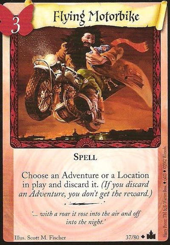 Harry Potter TCG | Flying Motorbike - Adventures at Hogwarts #37/80 | The Nerd Merchant