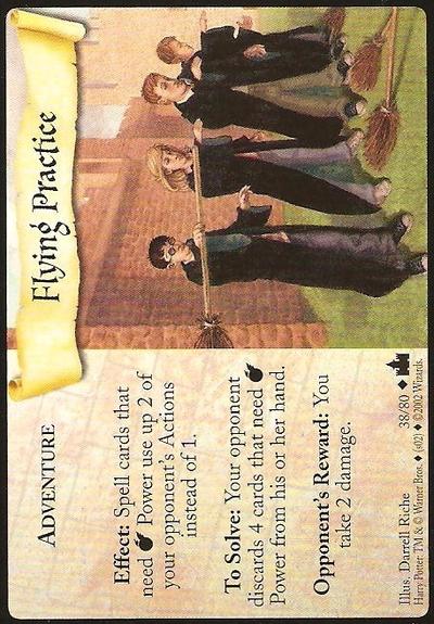 Harry Potter TCG | Flying Practice - Adventures at Hogwarts #38/80 | The Nerd Merchant