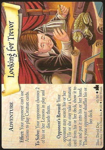 Harry Potter TCG | Looking for Trevor - Adventures at Hogwarts #41/80 | The Nerd Merchant