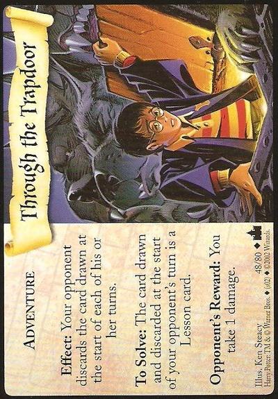 Harry Potter TCG | Through the Trapdoor - Adventures at Hogwarts #48/80 | The Nerd Merchant