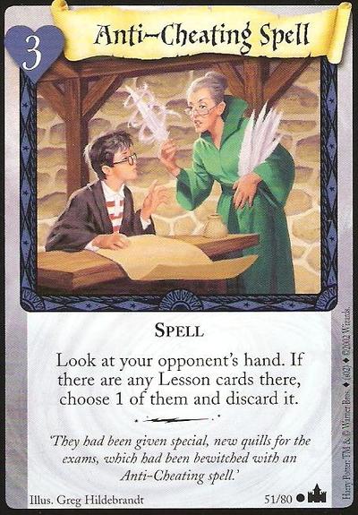 Harry Potter TCG | Anti-Cheating Spell - Adventures at Hogwarts #51/80 | The Nerd Merchant