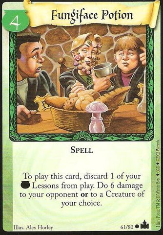 Harry Potter TCG | Fungiface Potion - Adventures at Hogwarts #61/80 | The Nerd Merchant