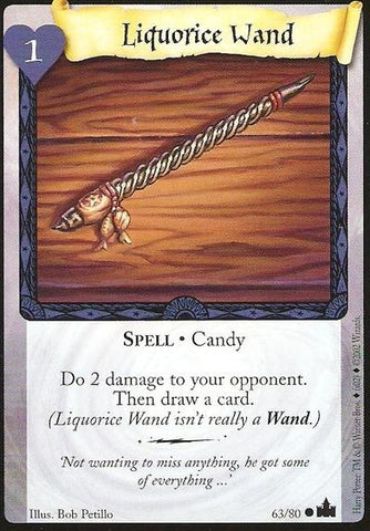 Harry Potter TCG | Liquorice Wand - Adventures at Hogwarts #63/80 | The Nerd Merchant