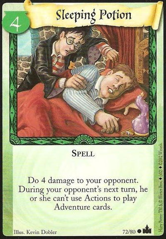 Harry Potter TCG | Sleeping Potion - Adventures at Hogwarts #72/80 | The Nerd Merchant