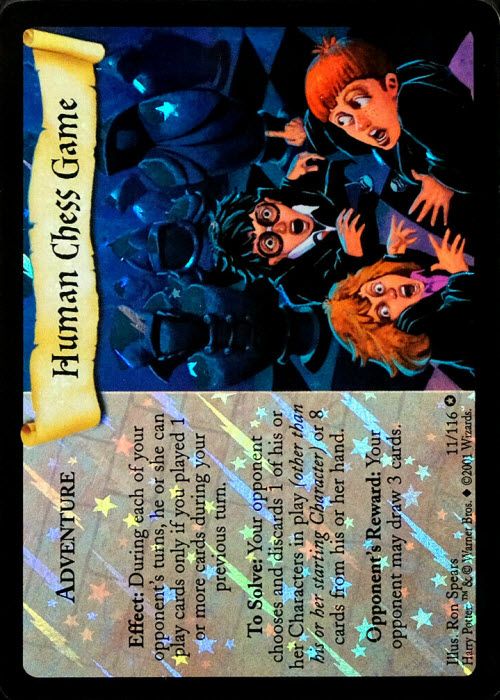 Harry Potter TCG | Human Chess Game (Foil) - Base Set #11/116 | The Nerd Merchant