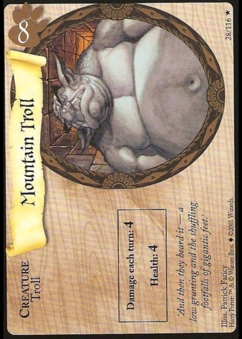 Harry Potter TCG | Mountain Troll - Base Set #28/116 | The Nerd Merchant