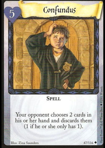 Harry Potter TCG | Confundus - Base Set #47/116 | The Nerd Merchant