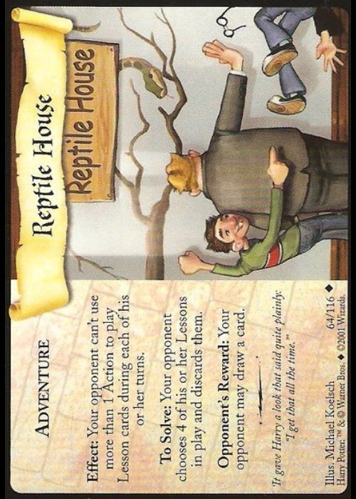 Harry Potter TCG | Reptile House - Base Set #64/116 | The Nerd Merchant