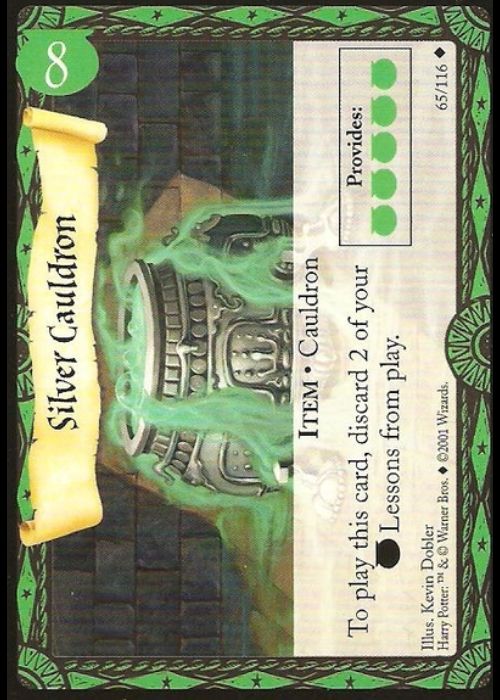 Harry Potter TCG | Silver Cauldron - Base Set #65/116 | The Nerd Merchant