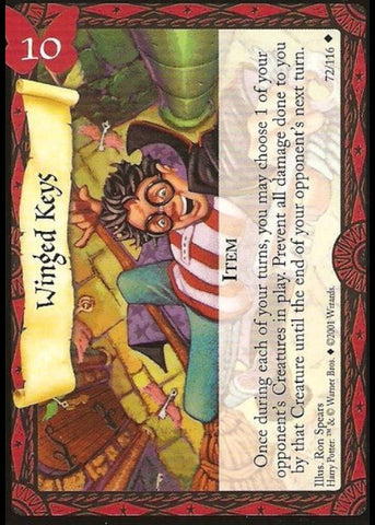 Harry Potter TCG | Winged Keys - Base Set #72/116 | The Nerd Merchant