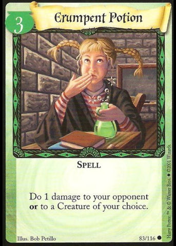 Harry Potter TCG | Erumpent Potion - Base Set #83/116 | The Nerd Merchant