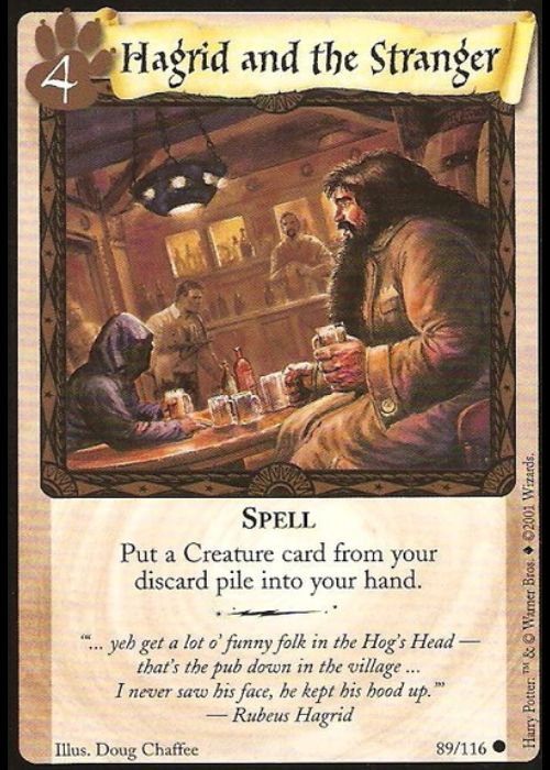 Harry Potter TCG | Hagrid and the Stranger - Base Set #89/116 | The Nerd Merchant