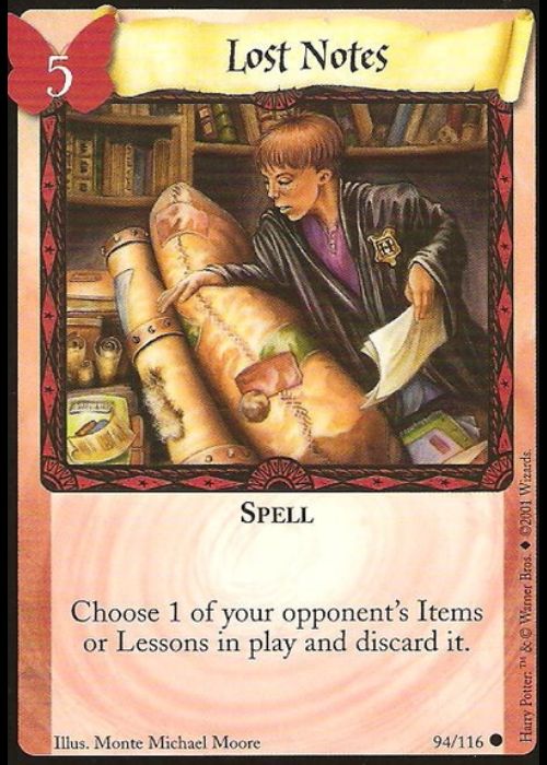 Harry Potter TCG | Lost Notes - Base Set #94/116 | The Nerd Merchant