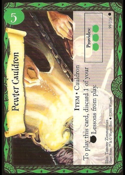 Harry Potter TCG | Pewter Cauldron - Base Set #99/116 | The Nerd Merchant