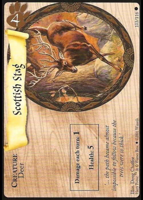 Harry Potter TCG | Scottish Stag - Base Set #103/116 | The Nerd Merchant