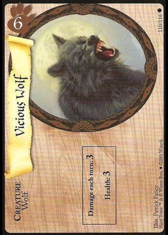 Harry Potter TCG | Vicious Wolf - Base Set #110/116 | The Nerd Merchant