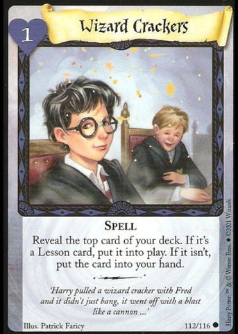 Harry Potter TCG | Wizard Crackers - Base Set #112/116 | The Nerd Merchant