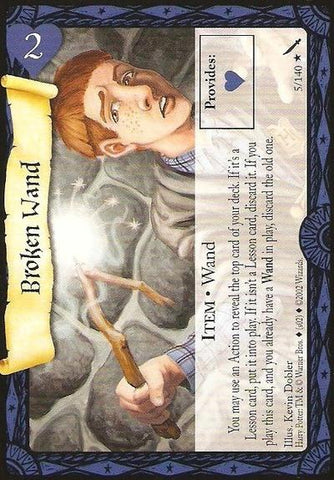 Harry Potter TCG | Broken Wand - Chamber of Secrets #5/140 | The Nerd Merchant