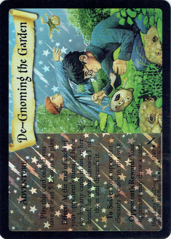 Harry Potter TCG | De-Gnoming the Garden (Foil) - Chamber of Secrets #9/140 | The Nerd Merchant