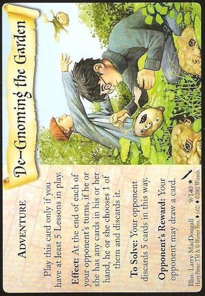 Harry Potter TCG | De-Gnoming the Garden - Chamber of Secrets #9/140 | The Nerd Merchant